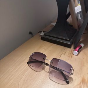 Cartier diamond cut sunglasses used